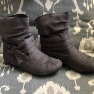 Gray Boots